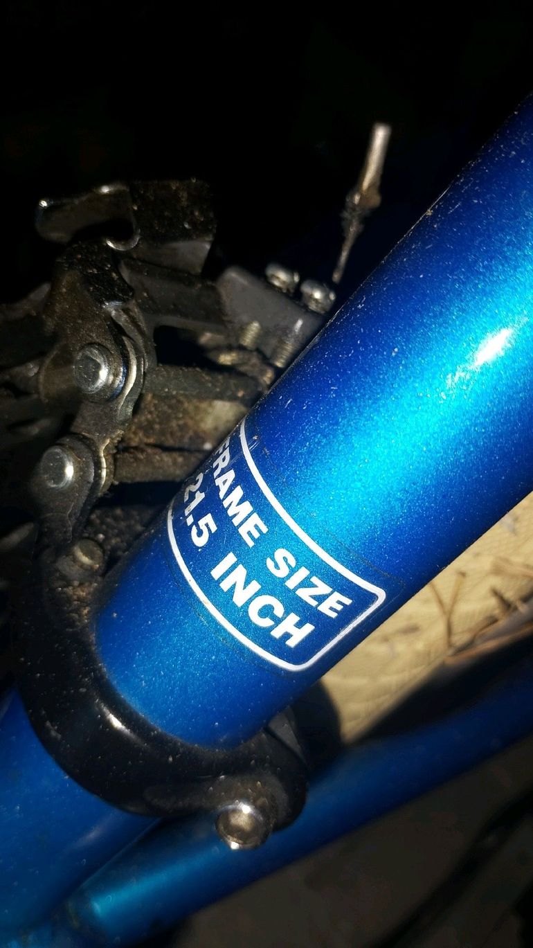 Used Giant Custom Other Shimano 1995 Mountainbike, Blue — image 5 of 6