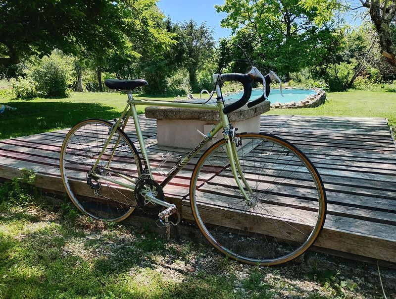 Motobecane 1978 C5 Columbus Frame, Huret Titanium Groupset 1978 Road & Gravel usato