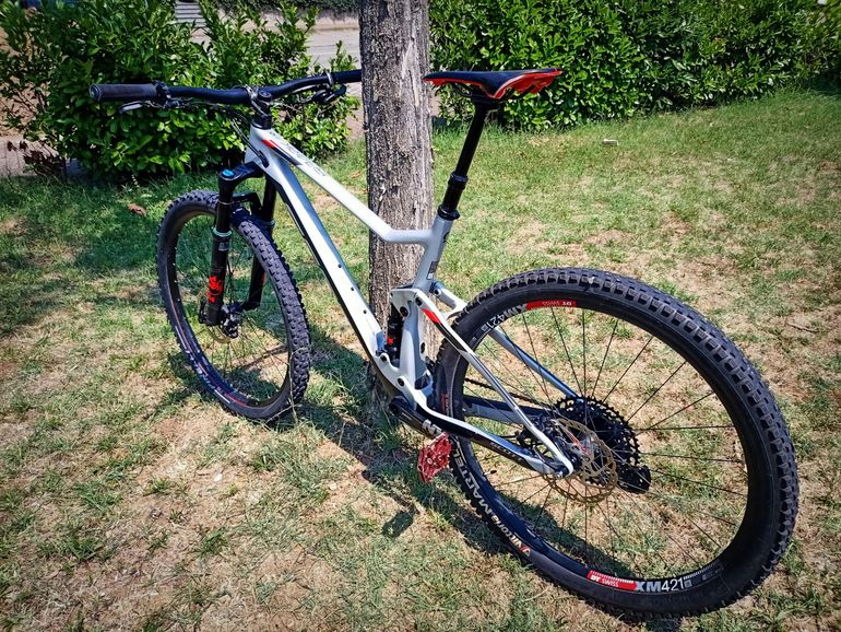 Used Scott Spark 930 2019 2019 Mountainbike, Light Gray, 29 — image 6 of 7