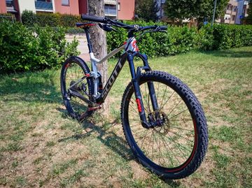 Used Scott Spark 930 2019 2019 Mountainbike, Light Gray, 29 — image 7 of 7