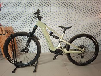 Used Canyon Strive:ON CFR 2025 2025 Mountainbike, Green — image 2 of 5