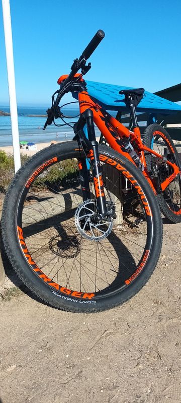 KTM Scarp Prime 2020 2020 Mountainbike usato, Arancione — immagine 8 di 14