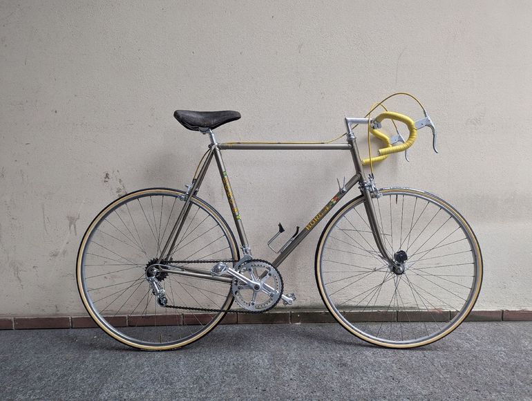 Gebrauchtes Borgognoni Custom Other Campagnolo 1981 Road & Gravel, Hellgrau — Bild 2 von 3