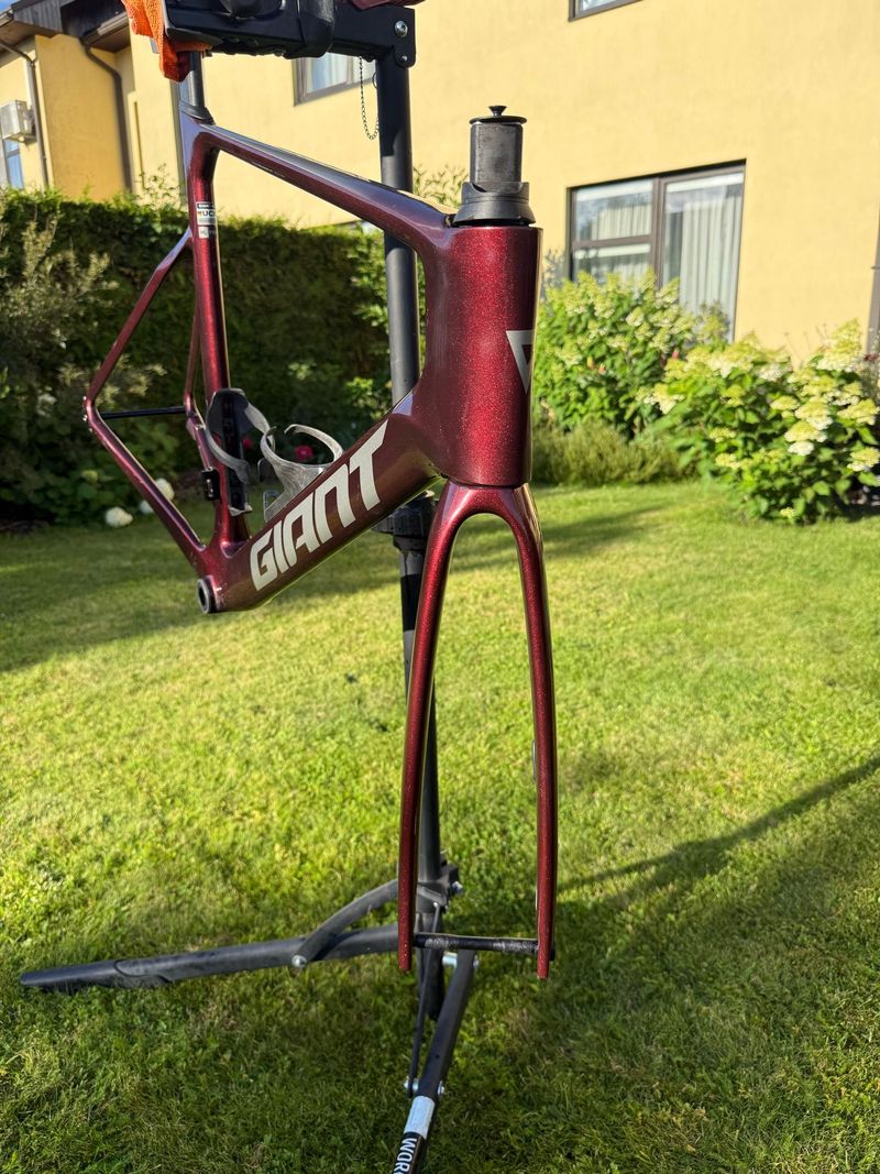 Used Giant Propel Advanced Pro 0 2024 Frameset 2024 Road & Gravel, Red — image 3 of 18