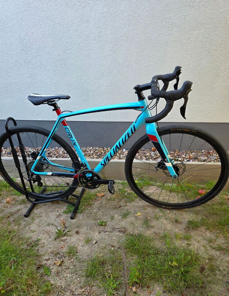 Used Specialized CruX E5 2016 2016 Road & Gravel, Blue — image 2 of 7