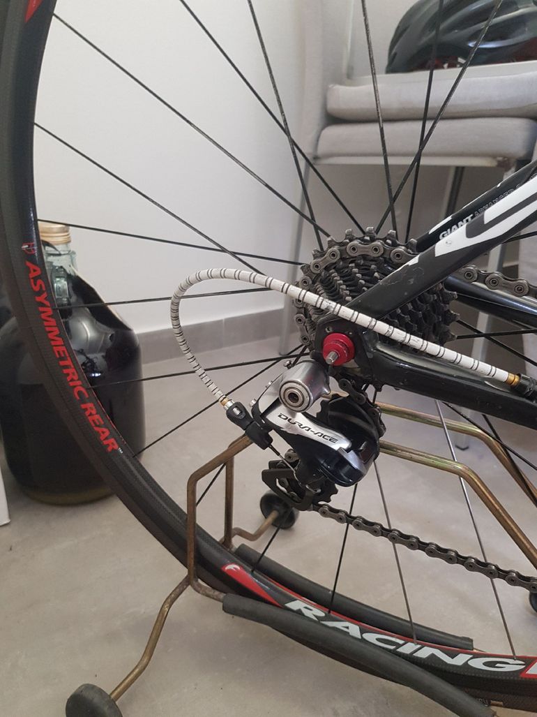 Giant TCR Advanced 1 2011 2011 Road & Gravel usato, Bianco — immagine 4 di 4
