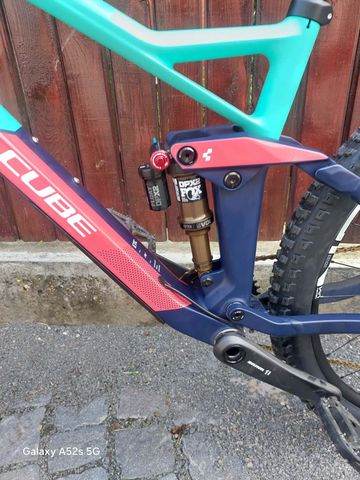 Used CUBE SRAM X01 Eagle 2022 Mountainbike, Blue — image 6 of 7