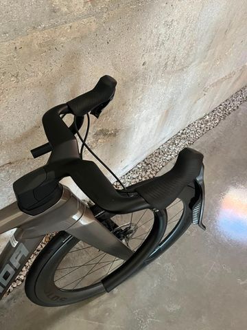 Gebrauchtes Merida REACTO 10K 2027 GREY/BLACK (SILVER) 2027 Road & Gravel, Hellgrau — Bild 3 von 6