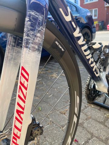 Used Specialized S Works Custom Shimano Dura Ace Di2 2025 Road & Gravel, Blue — image 7 of 9