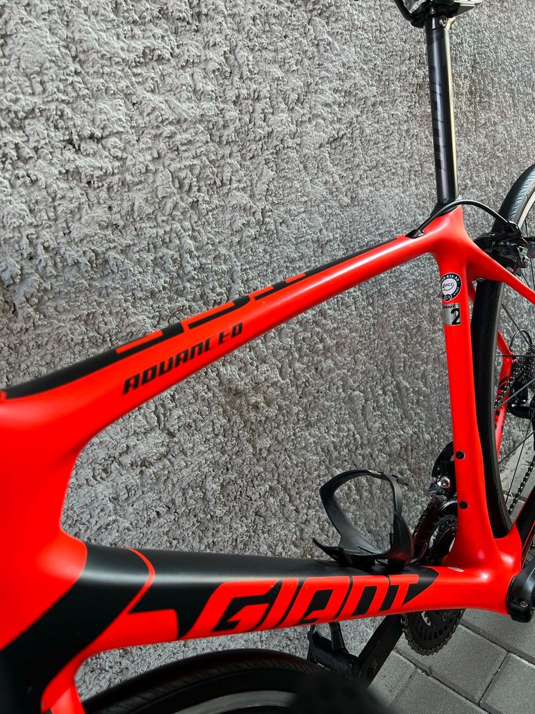 Used Giant Tcr advanced Shimano 105 2019 Road & Gravel, Red — image 10 of 19