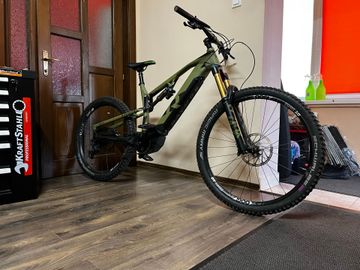 Used Raymon Custom SRAM GX Eagle 2021 Mountainbike, Green — image 2 of 9