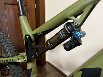 Used Raymon Custom SRAM GX Eagle 2021 Mountainbike, Green — image 6 of 9