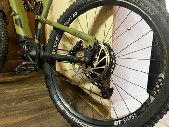 Gebrauchtes Raymon Custom SRAM GX Eagle 2021 Mountainbike, Grün — Bild 8 von 9