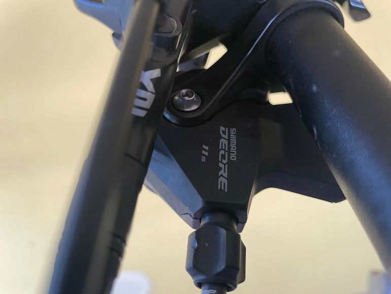 Kilimanjaro Custom Shimano Deore XT 2023 Mountainbike usato, Blu — immagine 8 di 17