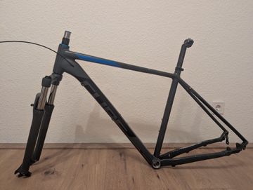 Used CUBE Aim Frameset 2019 Mountainbike, Light Gray — image 2 of 4