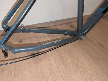 Used CUBE Aim Frameset 2019 Mountainbike, Light Gray — image 3 of 4