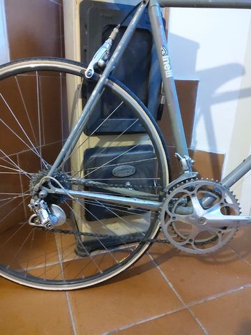 Used Cinelli Custom Campagnolo Record 1988 Road & Gravel, Light Gray — image 3 of 8