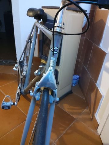 Used Cinelli Custom Campagnolo Record 1988 Road & Gravel, Light Gray — image 4 of 8