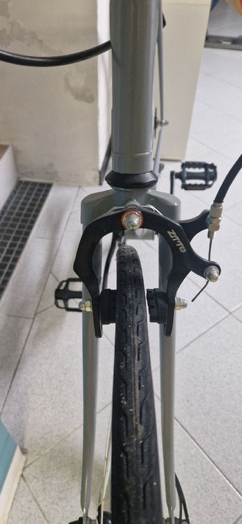 Fun Works Custom Single Speed / Fixed Gear 1980 Road & Gravel de segunda mano, Gris claro — imagen 8 de 8