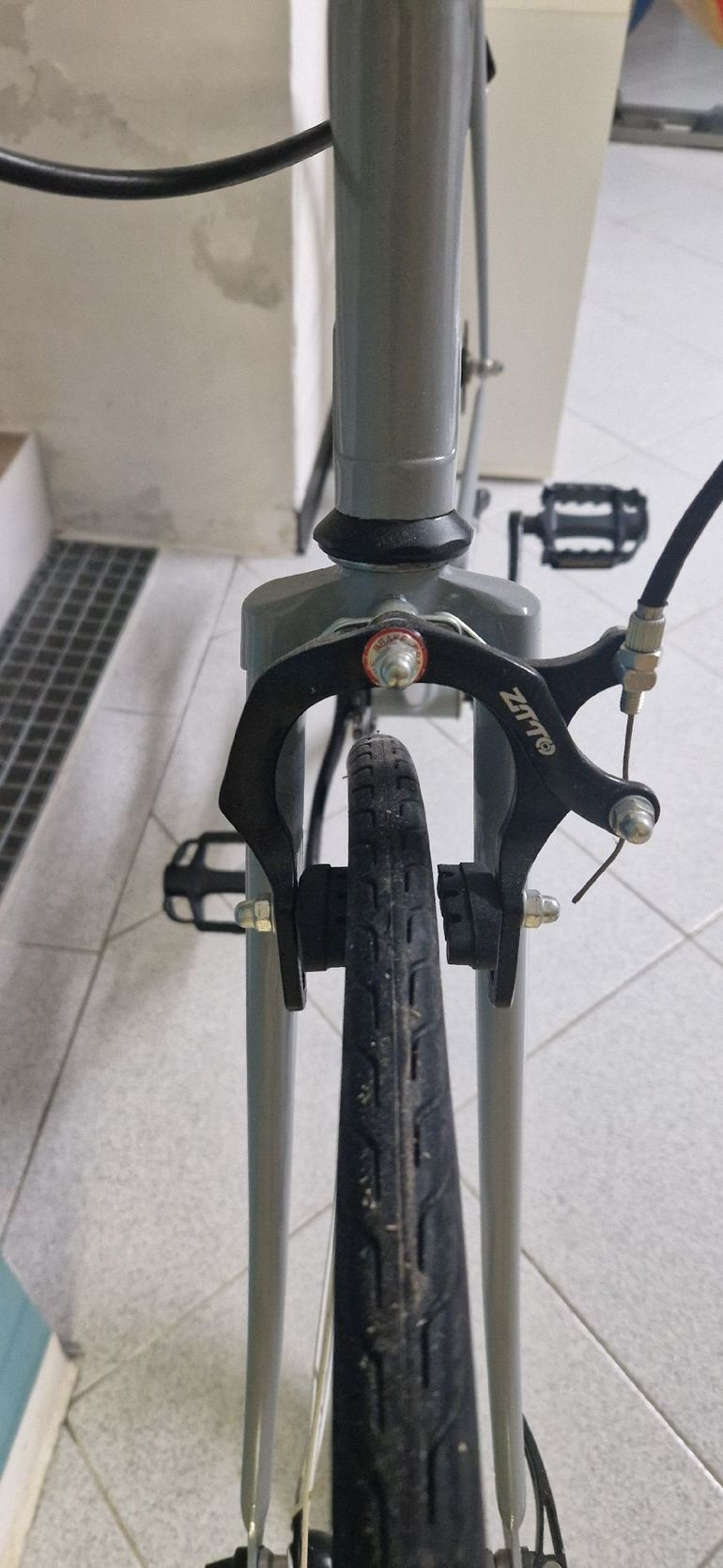 Fun Works Custom Single Speed / Fixed Gear 1980 Road & Gravel de segunda mano, Gris claro — imagen 8 de 8