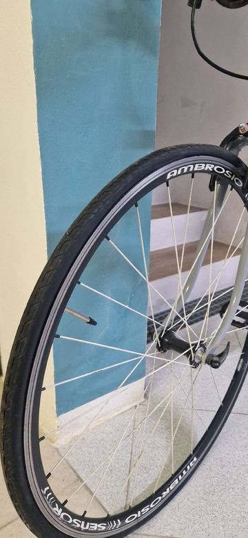 Used Fun Works Custom Single Speed / Fixed Gear 1980 Road & Gravel, Light Gray — image 6 of 8