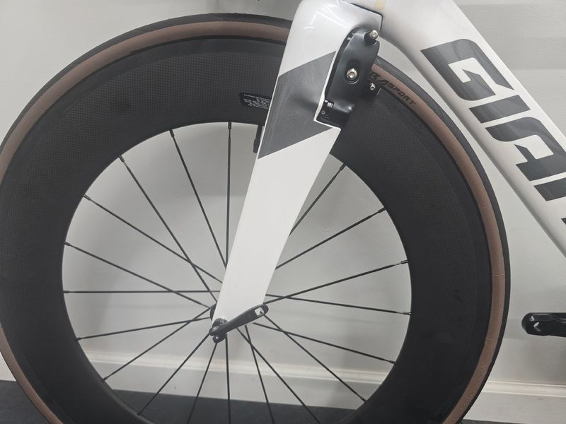 Used Giant Trinity, Advanced Pro 1 2022 2022 Road & Gravel, White — image 16 of 18