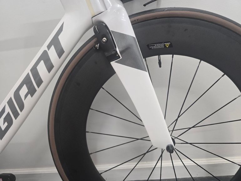 Used Giant Trinity, Advanced Pro 1 2022 2022 Road & Gravel, White — image 6 of 18