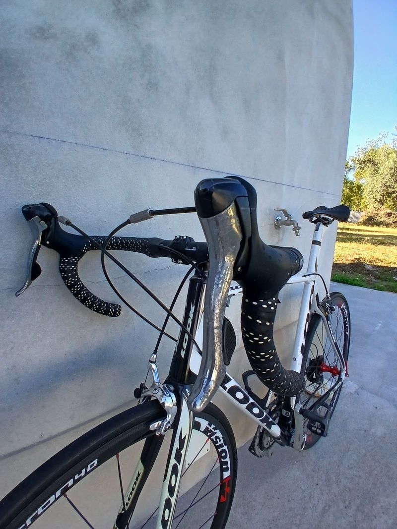 Used Look 595 2011 Road & Gravel, White — image 2 of 5