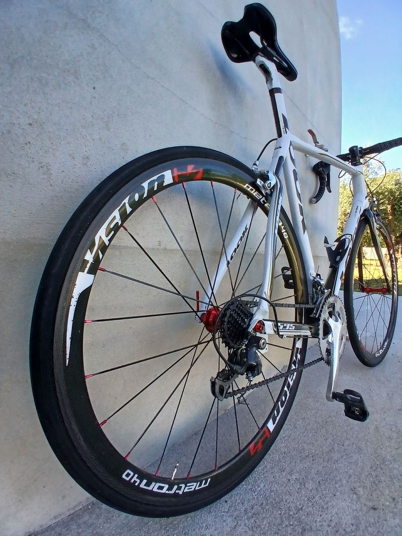 Used Look 595 2011 Road & Gravel, White — image 3 of 5