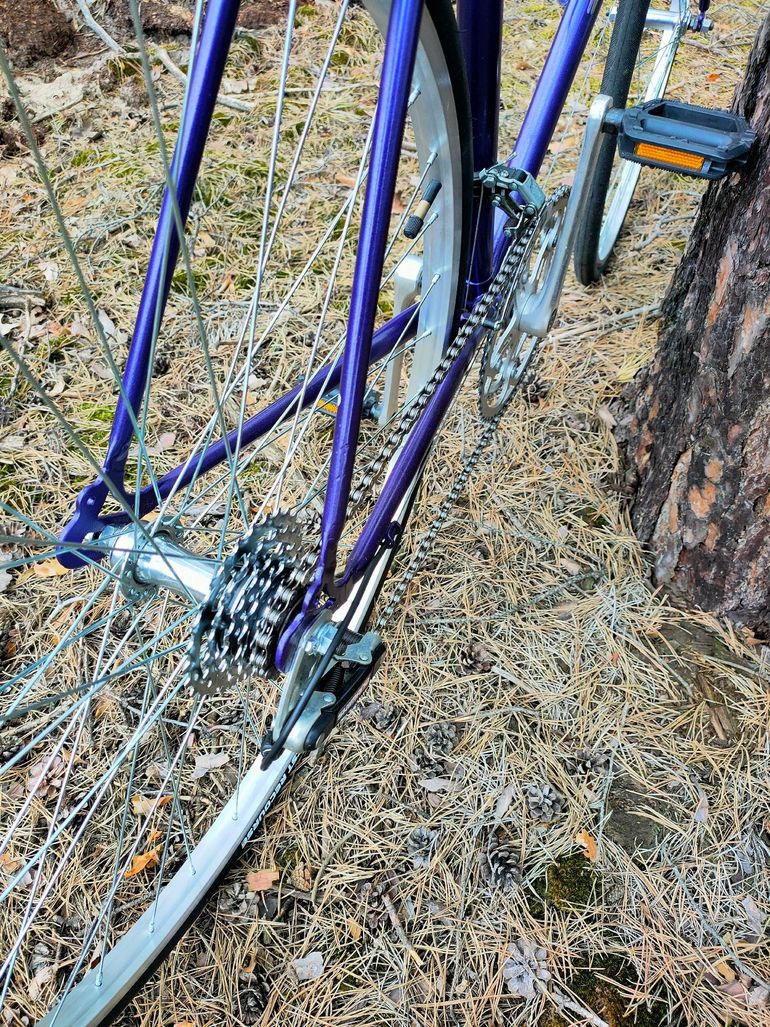 Used Hercules Custom Other Shimano 1990 Road & Gravel, Purple — image 3 of 8