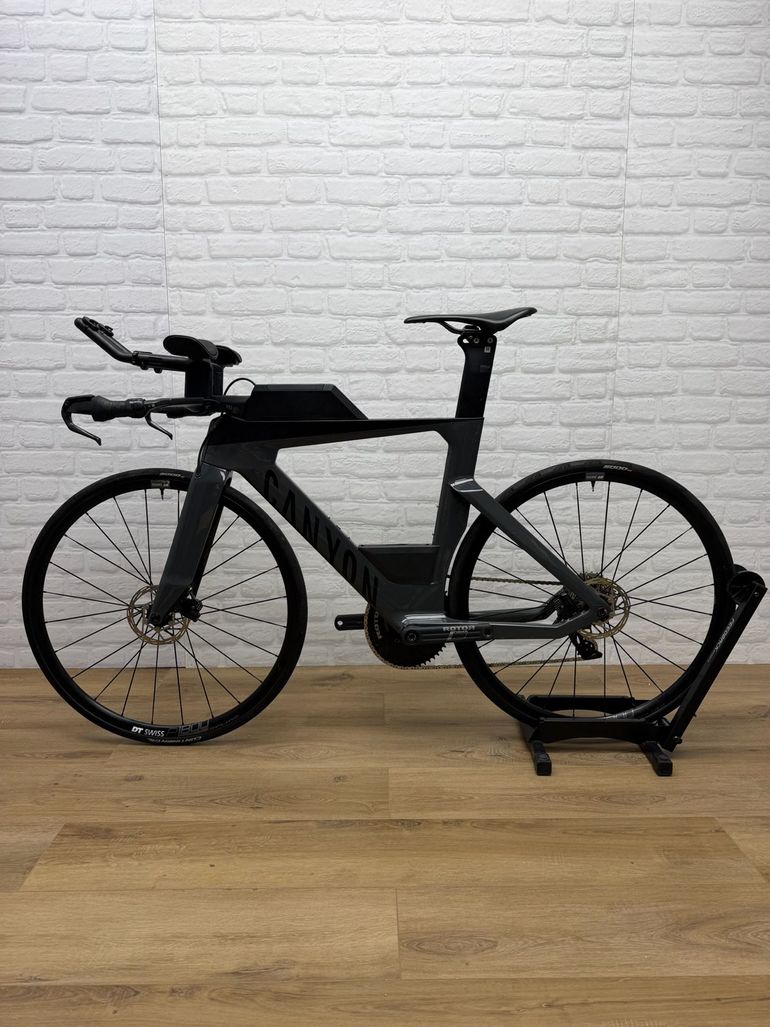 Used Canyon Speedmax CF 7 Disc 2022 2022 Road & Gravel, Light Gray — image 4 of 6