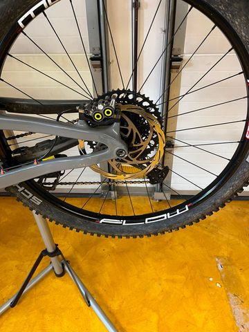 Used Propain Spindrift SRAM GX Eagle 2023 Mountainbike, Light Gray — image 6 of 6