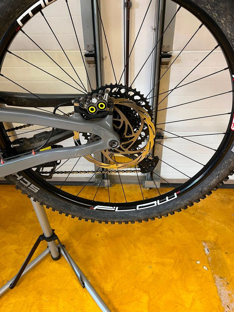 Gebrauchtes Propain Spindrift SRAM GX Eagle 2023 Mountainbike, Hellgrau — Bild 6 von 6