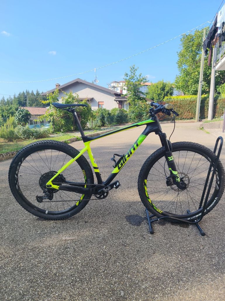 Used Giant XTC Advanced 29 3 2018 2018 Mountainbike, Green, 29 — image 2 of 7