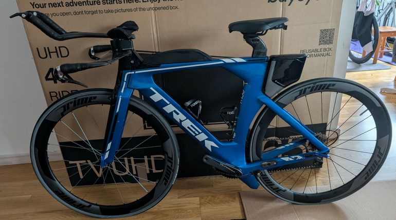 Used Trek Speed Concept 2020 Frameset 2020 Road & Gravel, Blue — image 2 of 3