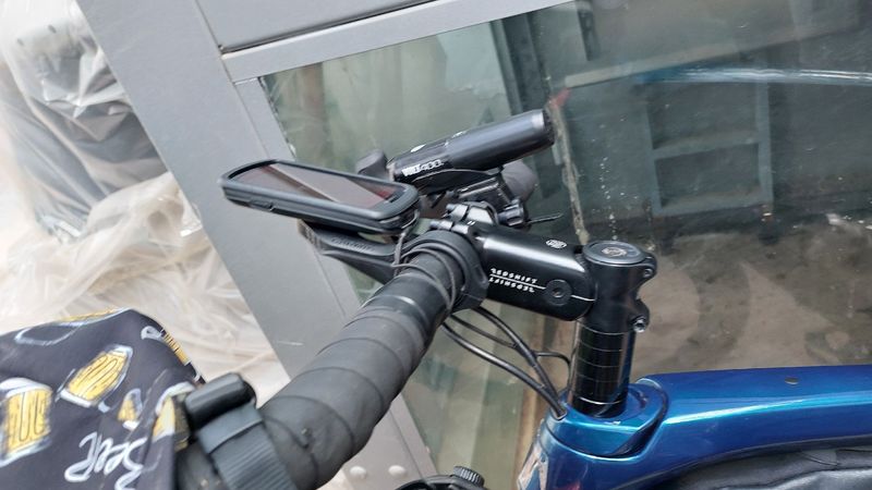 Used Trek Checkpoint Shimano GRX Di2+FOX Forcella Ammortizzata - 32 Taper-Cast - Factory | FLOAT | GRIP SL - 28" | 50mm | Offset 45mm | 12x100mm - Shiny Black + REGGISELLA AMMORTIZZATO + Redshift ShockStop Attacco Manubrio + Forcella originale rigida Trek 2023 Road & Gravel, Green — image 8 of 9