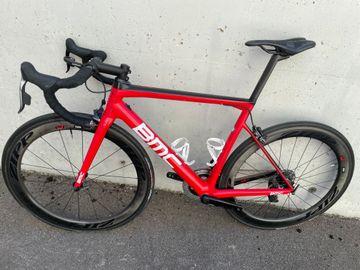 Used BMC Teammachine SRAM Rival eTap AXS 2017 Road & Gravel, Red — image 8 of 10