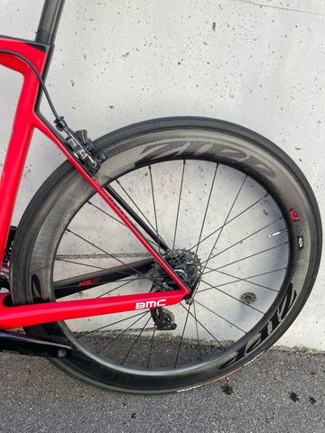 Used BMC Teammachine SRAM Rival eTap AXS 2017 Road & Gravel, Red — image 10 of 10