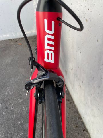 Used BMC Teammachine SRAM Rival eTap AXS 2017 Road & Gravel, Red — image 4 of 10