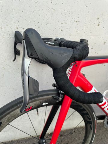 Used BMC Teammachine SRAM Rival eTap AXS 2017 Road & Gravel, Red — image 9 of 10