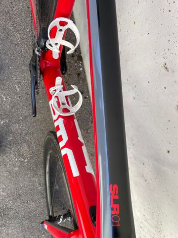 Used BMC Teammachine SRAM Rival eTap AXS 2017 Road & Gravel, Red — image 6 of 10