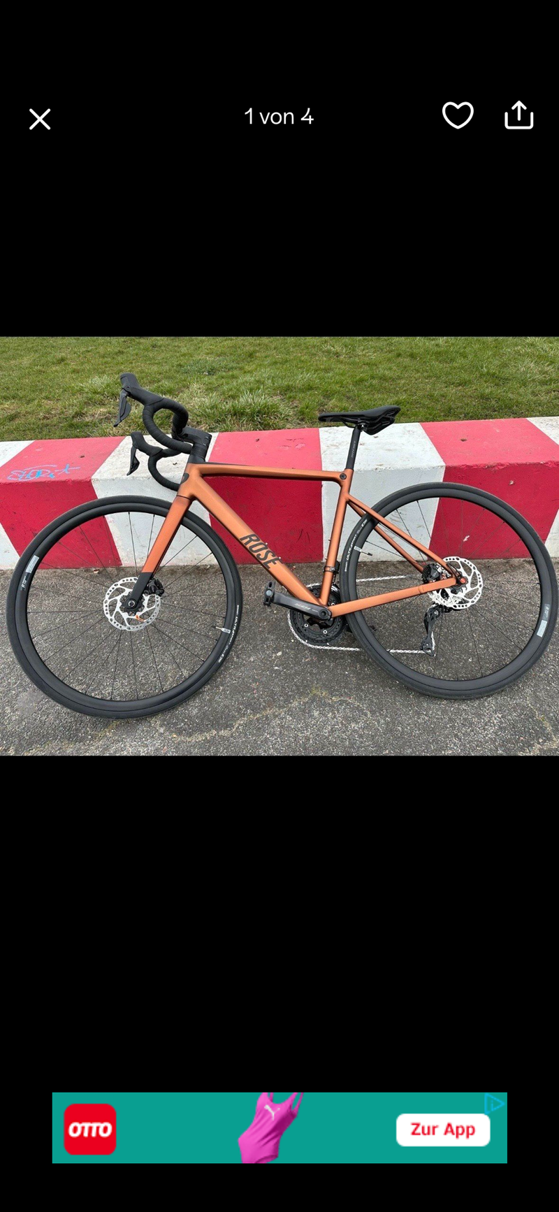 Käytetty Rose Reveal AL 105 Di2 2024 2024 Road & Gravel