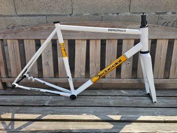 Gebrauchtes Dedacciai Zero25DCR Frameset 2026 Road & Gravel, Weiß — Bild 4 von 4