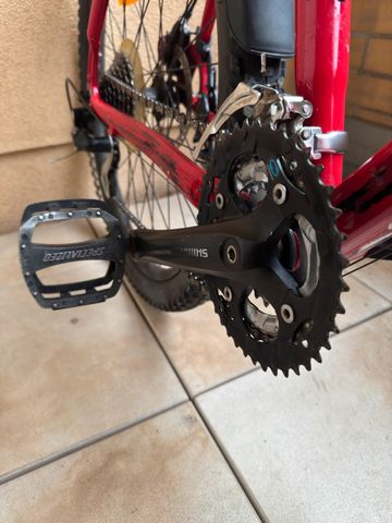 Specialized Hardrock Pro Disc 2008 2008 Mountainbike de segunda mano, Rojo — imagen 9 de 13