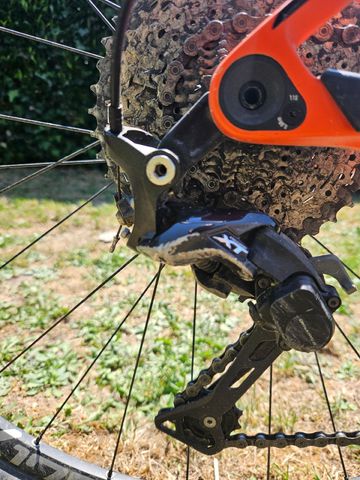 Used Ghost Lector Shimano Deore XT 2017 Mountainbike, Orange, 29 — image 3 of 7