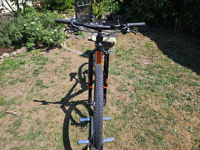 Used Ghost Lector Shimano Deore XT 2017 Mountainbike, Orange — image 6 of 7