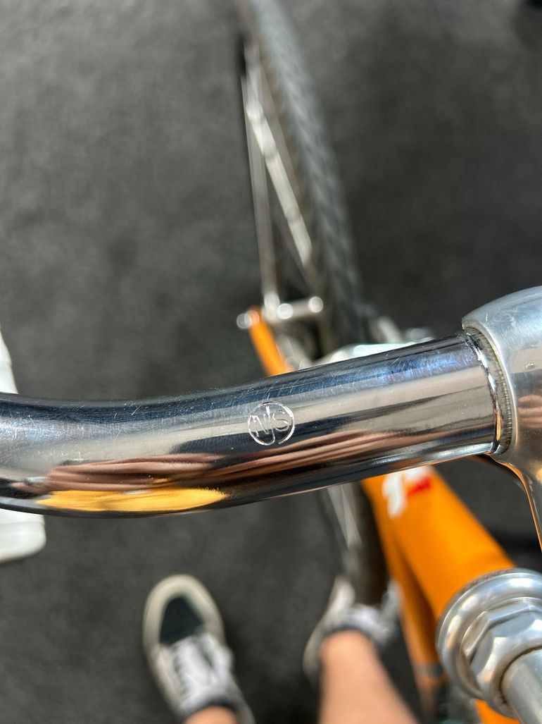 Gebrauchtes Bridgestone Custom Shimano Dura Ace 1995 Road & Gravel, Grün — Bild 4 von 12