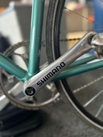 Used Bridgestone Custom Shimano Dura Ace 1995 Road & Gravel, Green — image 8 of 12