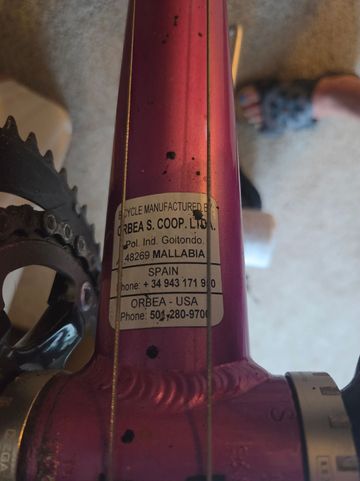 Used Orbea ORCA M10-PRO 2018 2018 Road & Gravel, Purple — image 3 of 3