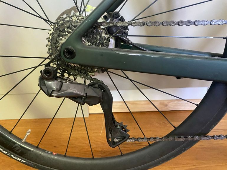 Scott Addict Shimano Ultegra Di2 2022 Road & Gravel de segunda mano, Verde — imagen 3 de 8
